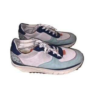 MADEWELL Kickoff Colorblock Suede & Nubuck Leather Unisex Sneakers W 8.5 M 7